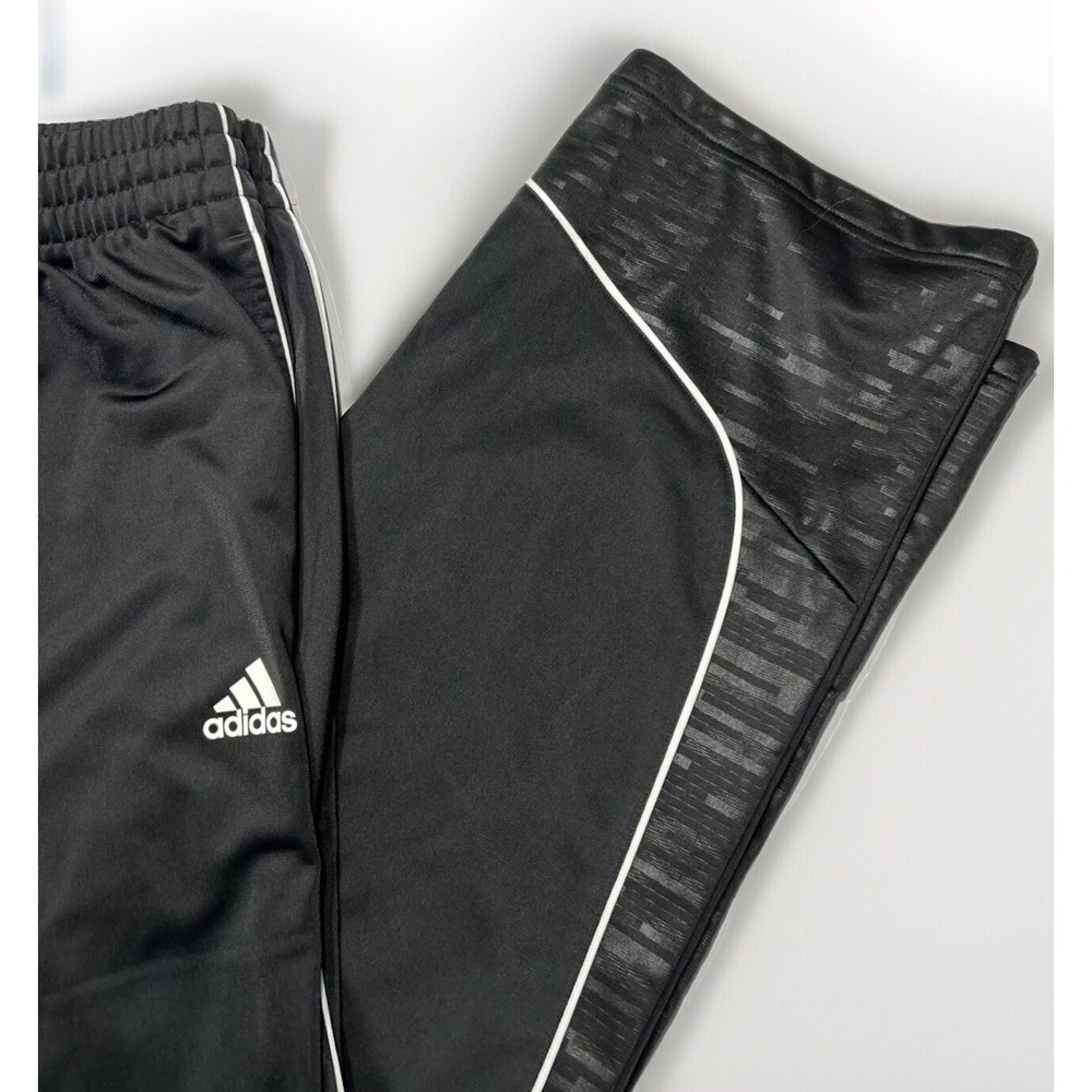 Mens Adidas Basketball Pants Athletic Polyester Straight Leg Sz Med 🏀